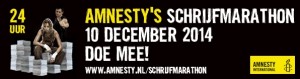 141210 Amnesty s schrijfmarathon