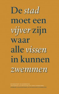 160523 Cover boek De stad moet een vijver zijn .....