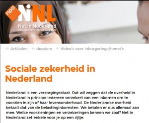 170420 Sociale zekerheid in Nederland