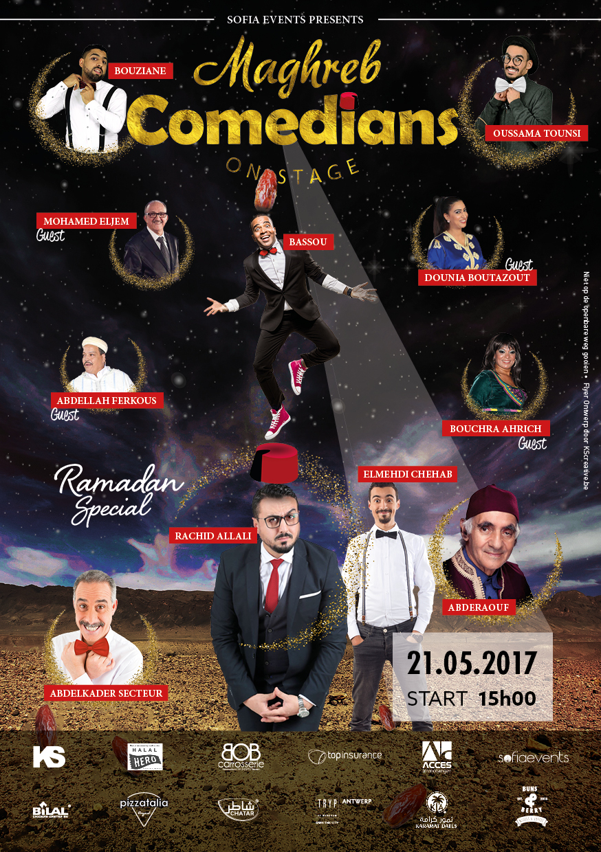 170521 Maghreb comedians on stage
