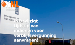 180106 IND wijzigd tijdstip indienen verblijfsvergunning